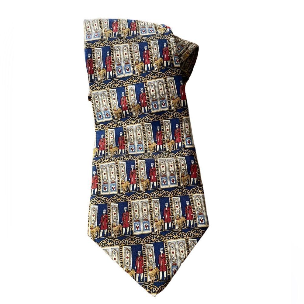 Salvatore Ferragamo Men's Cheetah Handler Tie     